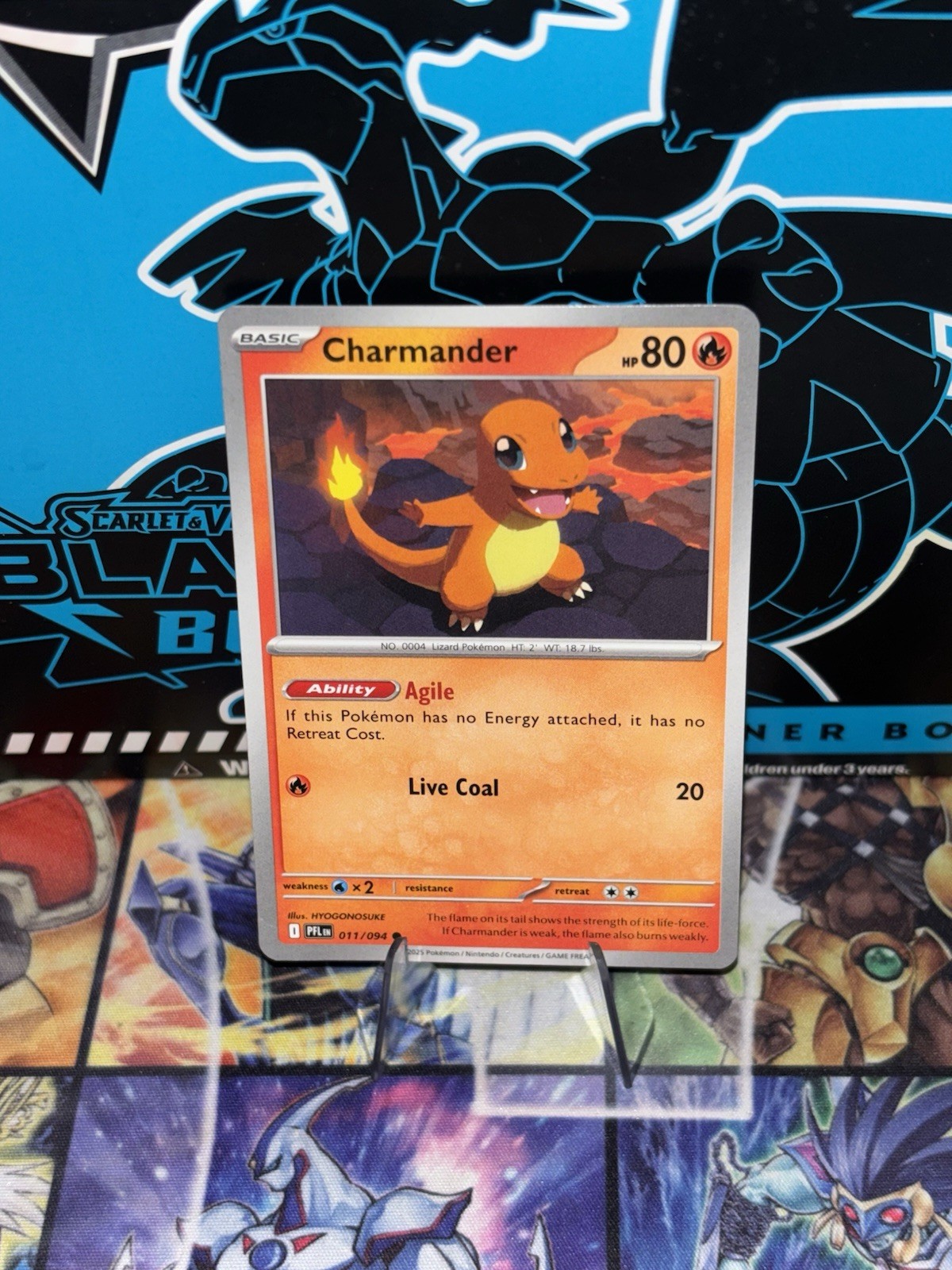 Charmander 011/094 Me02: Phantasmal Flames Regular