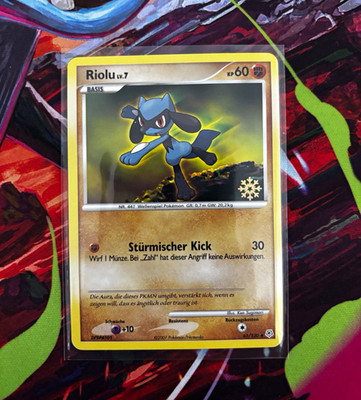 Riolu LV.7 (61/130) Secret Wonders   Schneeflocke Stamp   Exz / Good