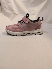 On Cloud Play Kids Running Shoes Pink Zephyr White Little Girl Size K10.5