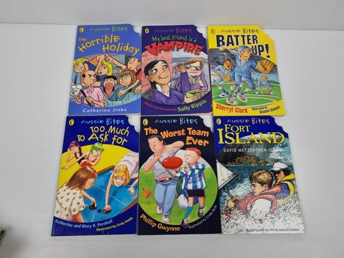 24 x Aussie Bites Nibbles Chomps Chapter Books Home Schooling Early Readers - Picture 10 of 18