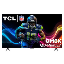 TCL 55" QM6K Series 4K UHD HDR QD Mini LED Smart TV with Google TV (2025) 55QM6K
