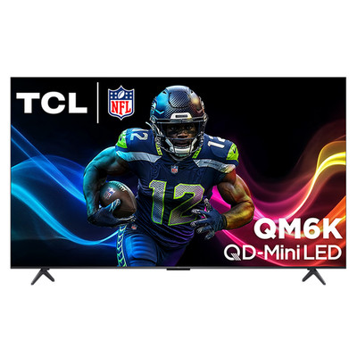 TCL 55'' QM6K Series 4K UHD HDR QD Mini LED Smart TV with Google TV (2025) 55QM6K