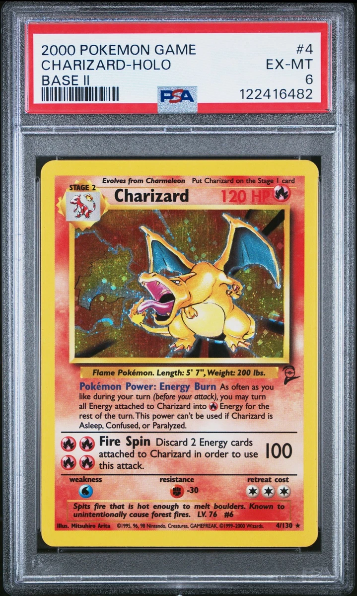 Pokémon TCG Grade 6 Charizard Individual Collectible Card Game