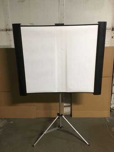 Accolade DUET ELPSC80 Portable 80" Projector Screen w/ Tripod 4:3 16:9 FREE SHIP
