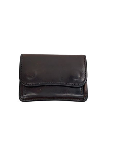 WILD SWANS Coin Case, Leather, Black, Men's
