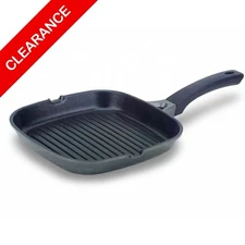 Gourmet Standard 9.5” Cast Aluminum Nonstick Square Grill Pan Griddle
