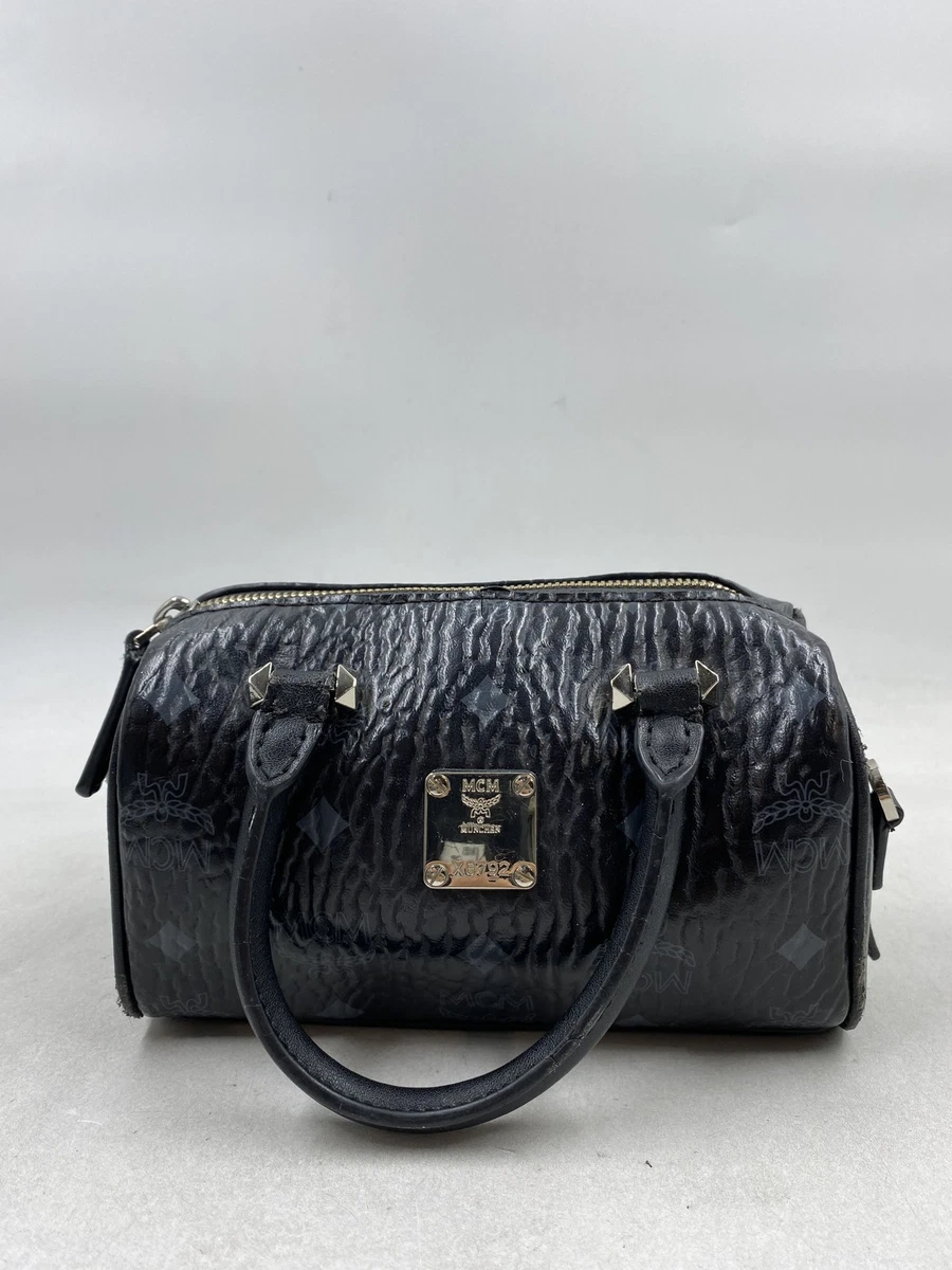 MCM Satchel/Top Handle Bag Black Bags & Handbags for Women for
