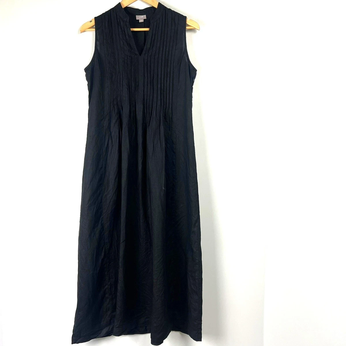 knee length dresses for ladies JJILL NWT LINEN PLAID MAXI SIZE: SP – WEARHOUSE CONSIGNMENT