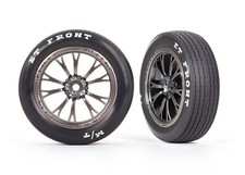 Traxxas 9474a - Mickey Thompson Et Front Drag Tires On Weld Wheels Satin 2 Traxxas 9474a - Mickey Thompson Et Front Drag Tires On Weld Wheels Satin 2