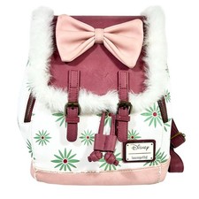 Mini mochila Loungefly Disney Haunted Mansion Tightrope Walker dañada pelada