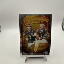 Ja'Marr Chase / Joe Burrow [Lazer] #TT-CIN Prices | 2024 Panini