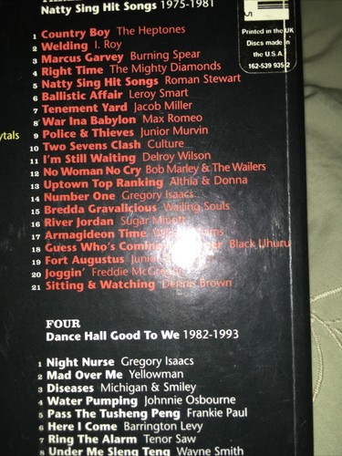 REGGAE BOX SET 4 CD DISCS Tougher than Tough-Story of Jamaican Music Various - Picture 6 of 12