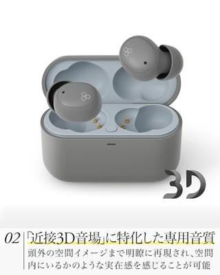 final ZE500 for ASMR 3D Earbuds Recommended for Sleeping GRAY ‎FI