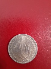 1938 Hungary 2 Pengo Silver Virgin Mary and Baby Jesus Uncirculated Looks New