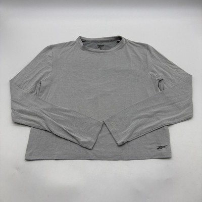 Reebok Activchill + Dream Blend Technology Long Sleeve T-shirt Women S .#41680