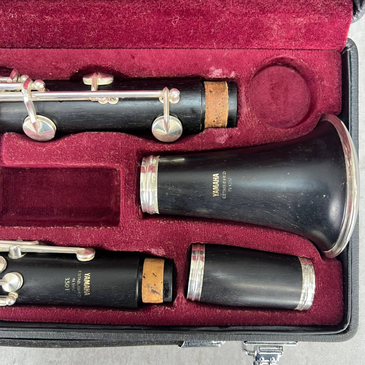 クラリネット　YAMAHA-350F YAMAHA Clarinet YCL-350F Black Wood Musical Instrument with