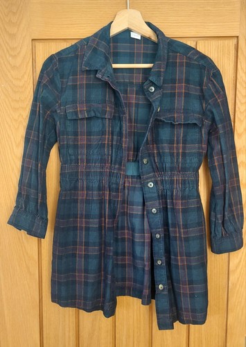 Next Girl Checked Tunic Ages 10 Years In Great Condition - Picture 3 of 7