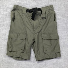 Boy Scouts of America Switchbacks Shorts Youth Large Green Uniform Cargo Outdoor