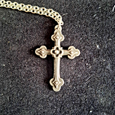 Alchemy Gothic Devotion Cross (P698) Retired. Subtle Rare.