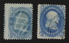 CKStamps: US Stamps Collection Scott#63 1c Franklin Used 2 Shades