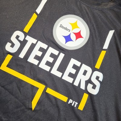 Pittsburgh Steelers Nike Dri-Fit King Sleeve T-shirt Men's Large Black 