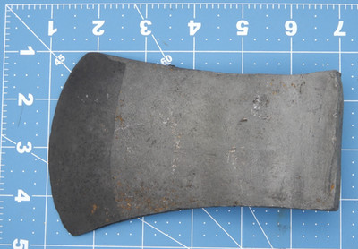 Vintage Single Bit Axe Head, Flint Edge, No Maker Identification, 2.018 Lbs