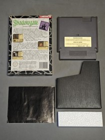 SHADOWGATE - CIB ORIGINALE NINTENDO NES PAL B FRA - Kemco - COMPLETO 