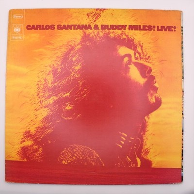 Carlos Santana Buddy Miles Live Vinyl LP Schallplatte Latin Rock 1972 EX