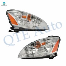 Headlights Assembly for 2002-2004 Nissan Altima With bulb Halogen