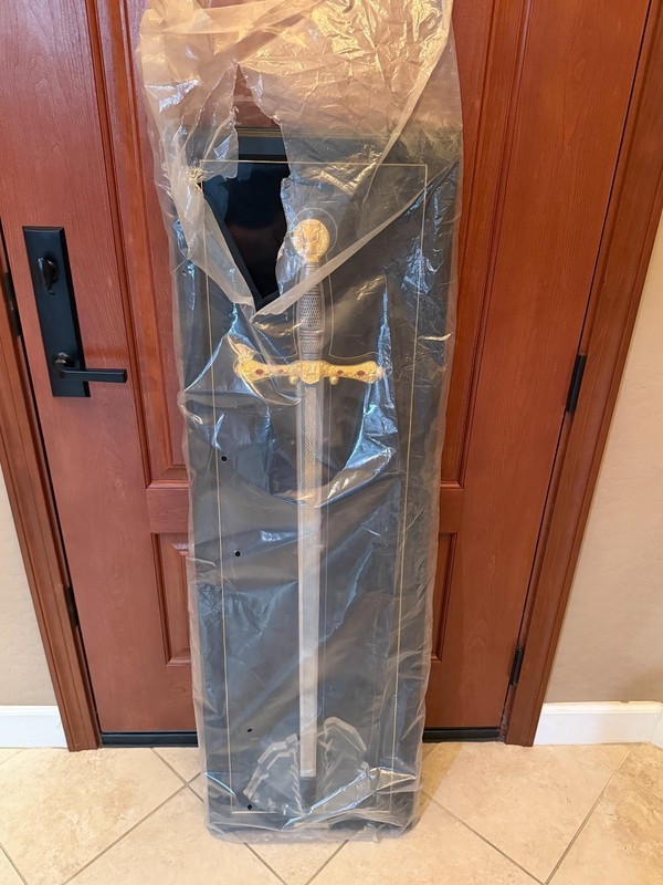 1988 Franklin Mint Excalibur Sword Ltd Edition Made in Spain Rare Collectible