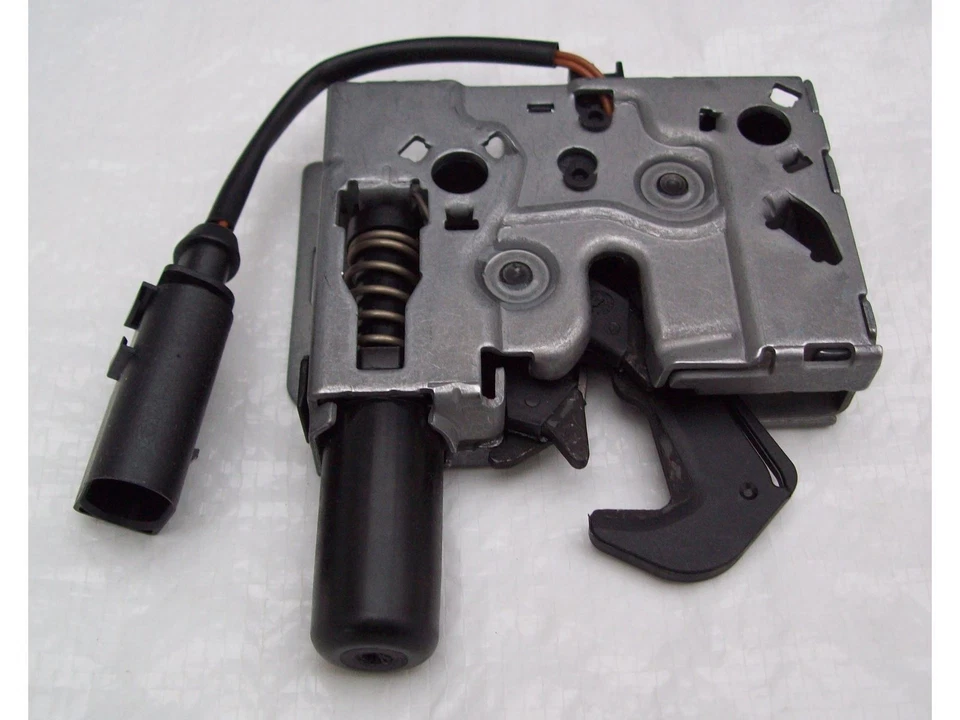 Cerradura capó con microinterruptor original Audi A3 S3 8V 8S0823509D 2017-2020 Foto 3 de 4