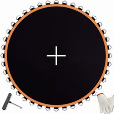 Trampoline Mat, Fits for 14 Ft Frame, with 72 V-Rings Fits 5.5 Inch Springs, Tra