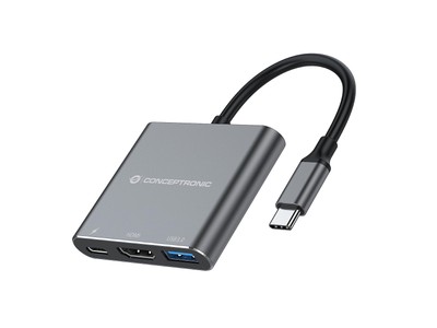 DONN18G notebook dock/port replicator Wired USB 3.2 Gen 1 (3.1 Gen 1) Type-C Gre