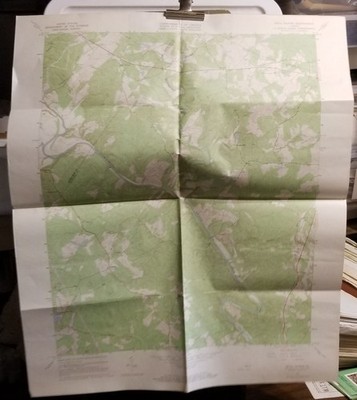 1967 Orig USGS Topo Map Boyd Tavern VIRGINIA Quad 7.5' 1:24000 Scouts Folded .d