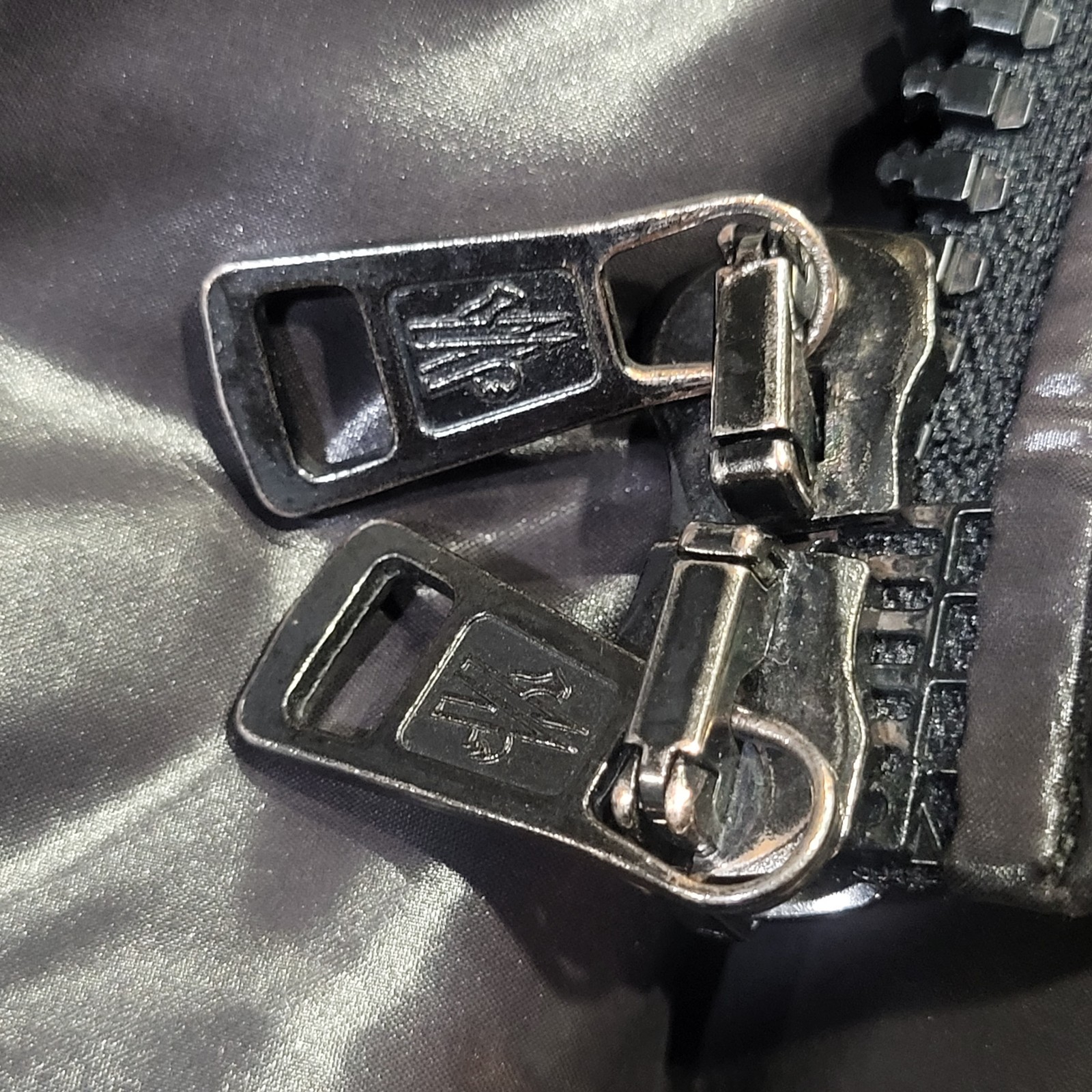 Authentic Moncler Aubert Down Puffer Jacket Dark … - image 11