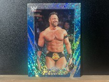 2026 Topps Chrome WWE LA Knight #87 Blue Mini Diamond Refractor /150