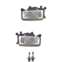 Halogen Scheinwerfer Set H4 FüR VW Passat Variant Inklusive Lampen