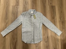 Goodfellow Men  s Floral Long Sleeve Button Down Shirt Medium Standard Fit