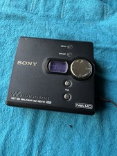 Sony Net MD Walkman MZ-NE410 MDLP Black MiniDisc Player