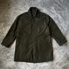 Givenchy Vintage Men  s Nylon Coat Made in Italy Designer Overcoat