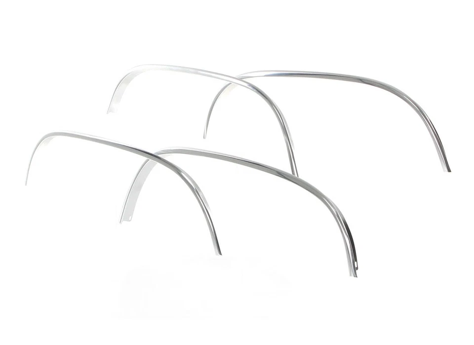 1988-1998 C/K Chevy Gmc Pickup Truck SUV Chrome Wheel Opening Molding Set Foto 3 de 4