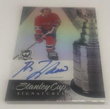 2011 UPPER DECK UD THE CUP GUY LAFLEUR STANLEY CUP SIGNATURES AUTO RARE #31/50.