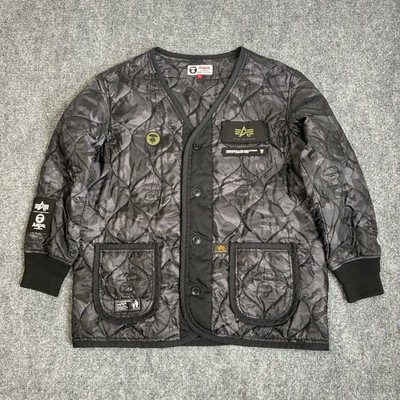 AAPE Allstar x Alph Industries liner bomber - mail.