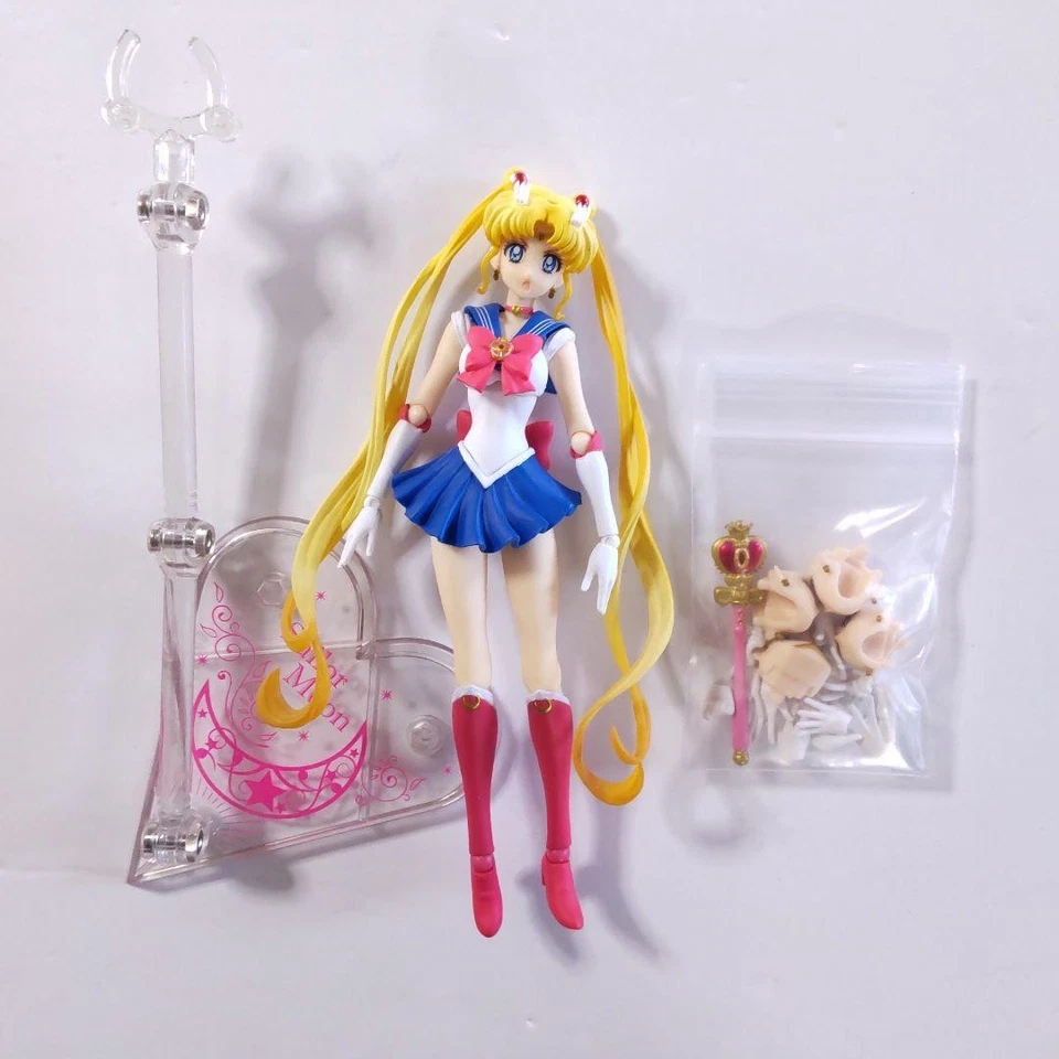 Figura Sailor Moon Crystal S.H.Figuarts 3ª Temporada Sin Caja Usada Foto 3 de 4
