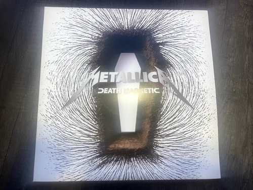 Metallica - Death Magnetic 2 LP (Record, 2008) FIRST PRESSING