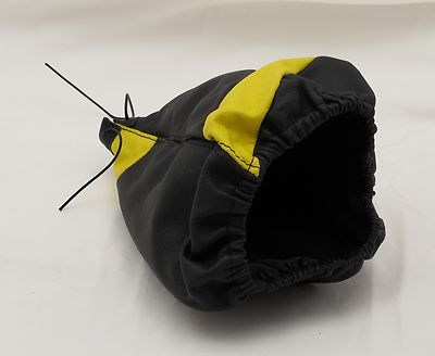 Tekniq Shift Boot MOD 11 NEW Black Yellow Leather MADE IN ITALY Part# 580.00115