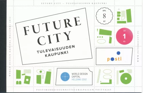 Finland 2012 MNH Booklet - Helsinki Future City - Art - Artist