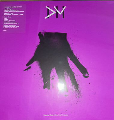 Ultra: Die 12'' Singles von Depeche Mode versiegelt & ungespielt. Vinyl Box Set Nr. 12440