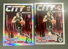 2023 NBA Hoops Premium Stock Jaime Vazquez Jr. City Edition Holo + Base