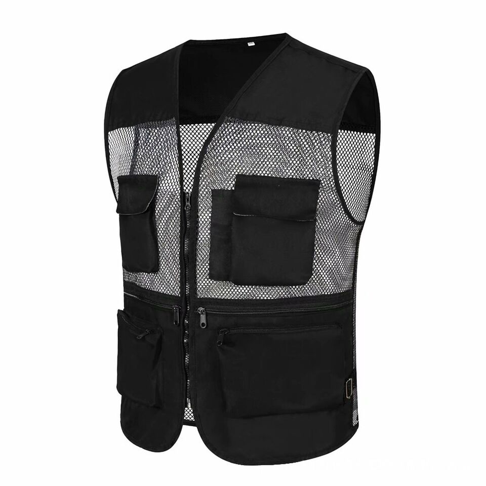 Lightweight Vest with Multiple Pockets for Men's Outdoor Adventures and ...